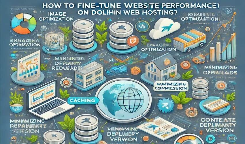 How to Fine-Tune A Website Performance on Dolphin Web Hosting?